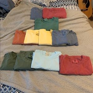 Never worn plain comfort colors shirts